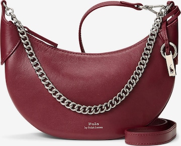 Sac bandoulière Polo Ralph Lauren en rouge : devant