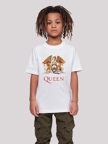 T-Shirt 'Queen Rockband ' F4NT4STIC en blanc : devant