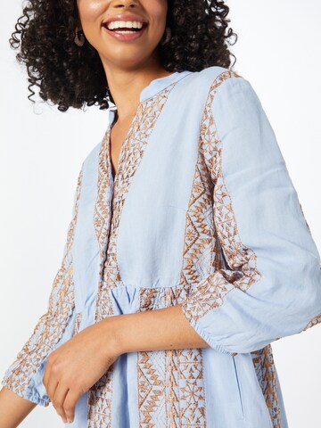 Robe-chemise MORE & MORE en bleu