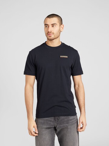NAPAPIJRI - Camiseta 'S-Iaato' en negro: frente
