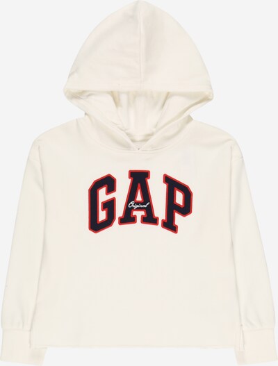 GAP Sweatshirt in rot / schwarz / offwhite, Produktansicht