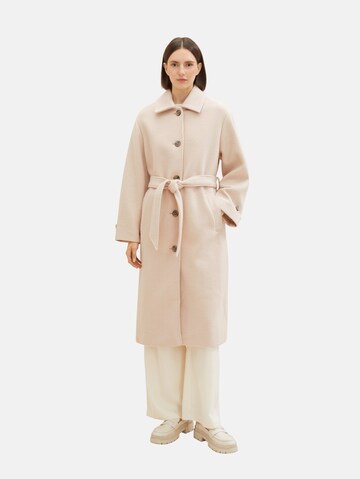 Manteau mi-saison TOM TAILOR en beige