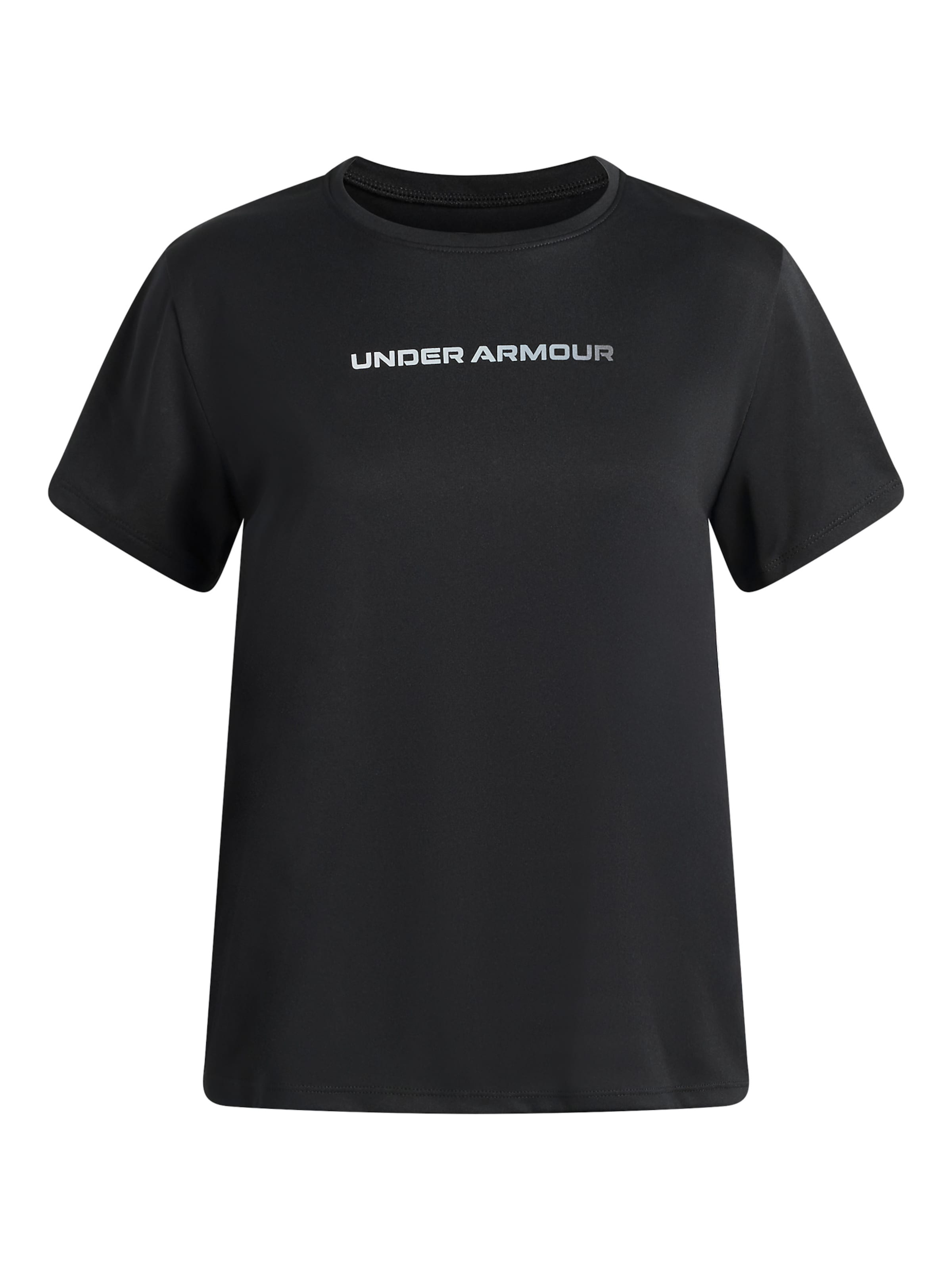 UNDER ARMOUR Performance Shirt 'Branded' in Black: front