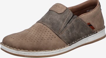 Rieker Classic Flats in Brown: front