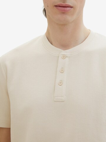 TOM TAILOR DENIM T-Shirt in Beige