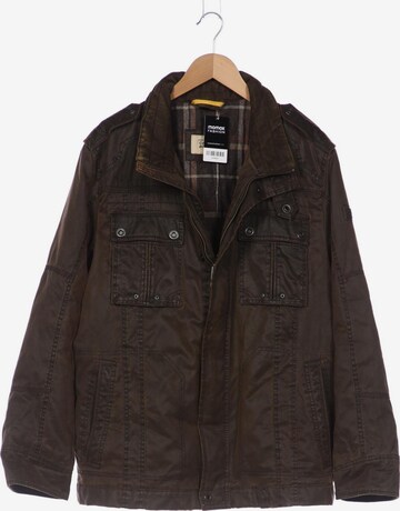CAMEL ACTIVE Jacket & Coat in L-XL in Brown: front