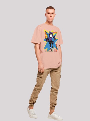 F4NT4STIC T-Shirt 'Big Hero 6 Hiro Manga' in Pink