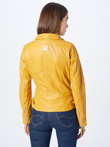 FREAKY NATION Between-Season Jacket in Yellow