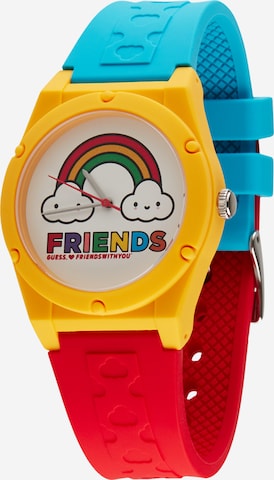 GUESS Analog Watch in Yellow: front