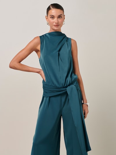 Sável Jumpsuit 'Elliana' i XS i cyanblå, Produktvy