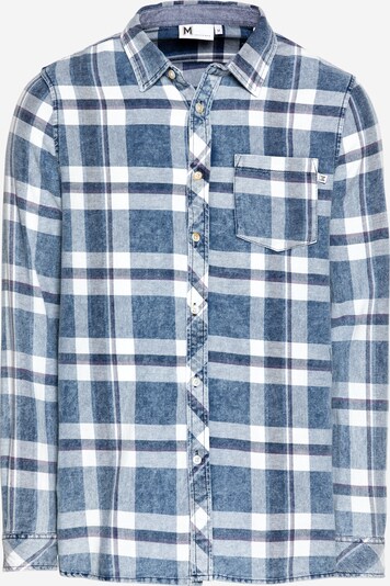 Hailys Men Chemise 'Bill' en bleu marine / opal / violet foncé / blanc, Vue avec produit