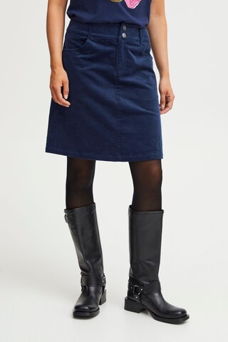 Fransa Skirt 'Mita' in Blue: front