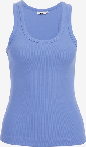 Top di WE Fashion in blu: frontale