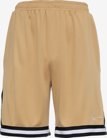 Karl Kaniregular Hlače - smeđa boja: prednji dio