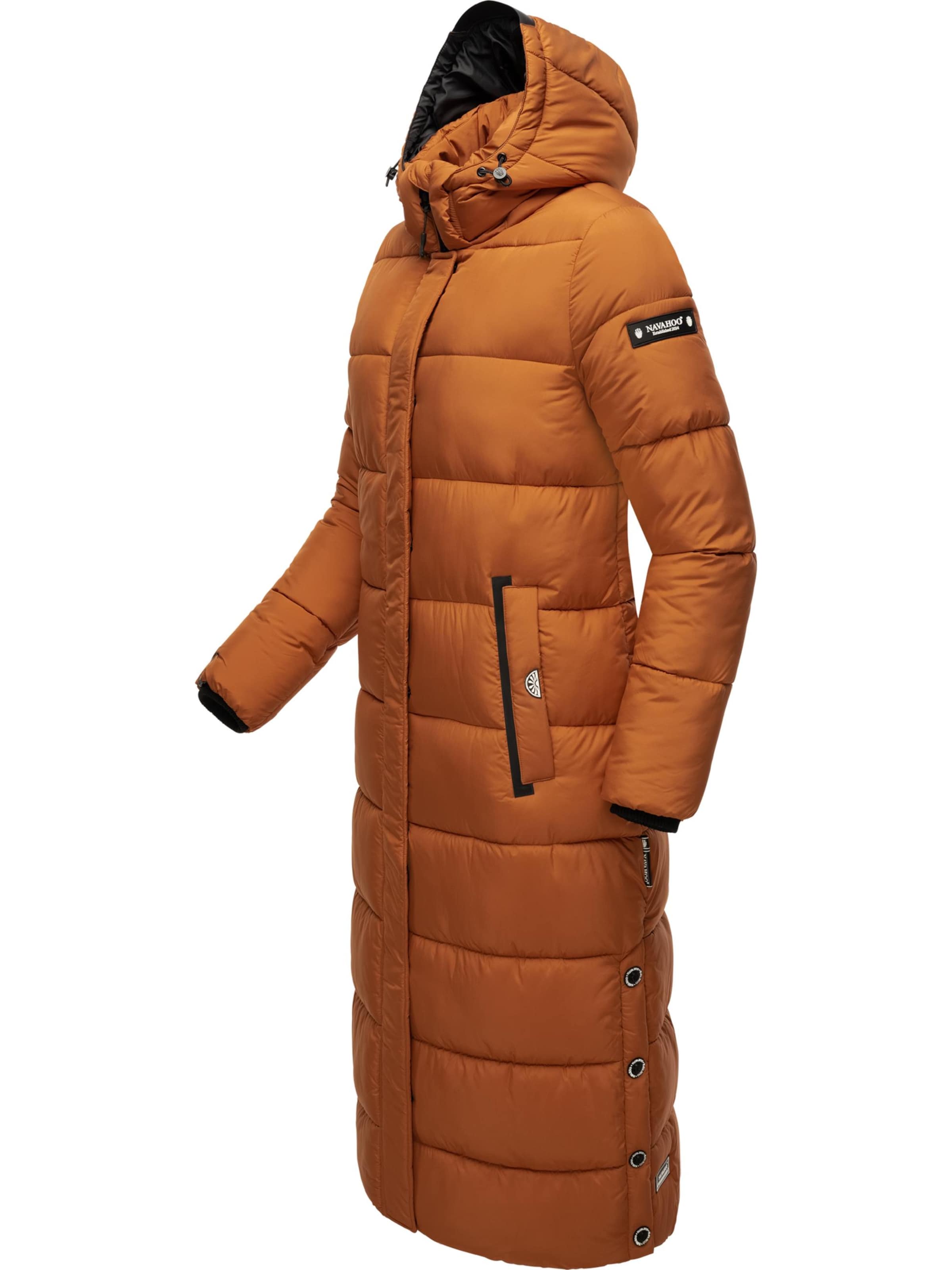 brūns NAVAHOO Ziemas mētelis 'Isalie'