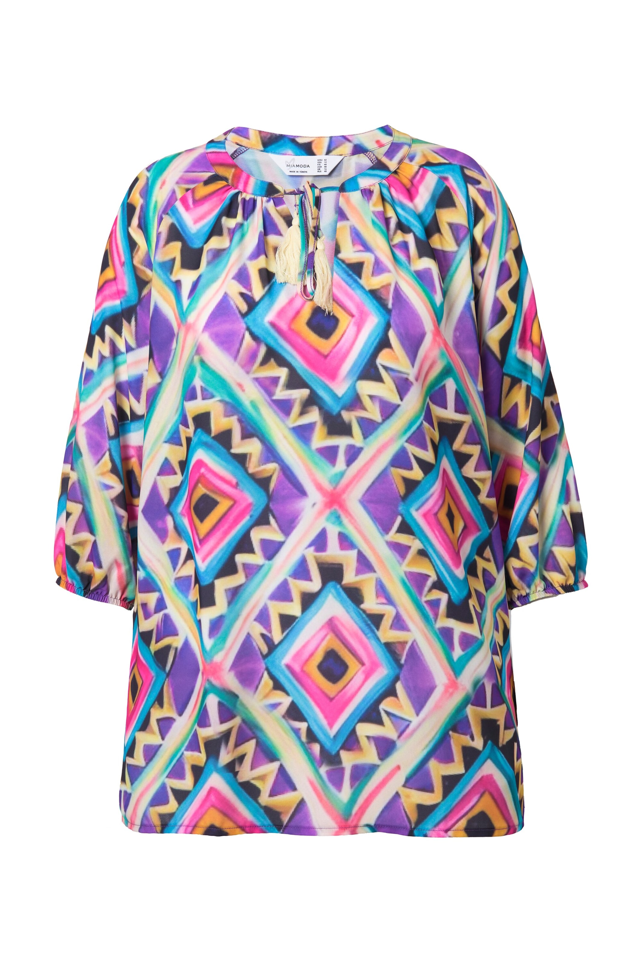 MIAMODA Tunika in Lila: Vorderseite