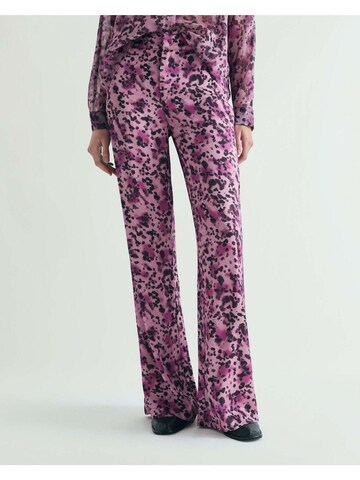 Scalpers Regular Trousers in Purple: front
