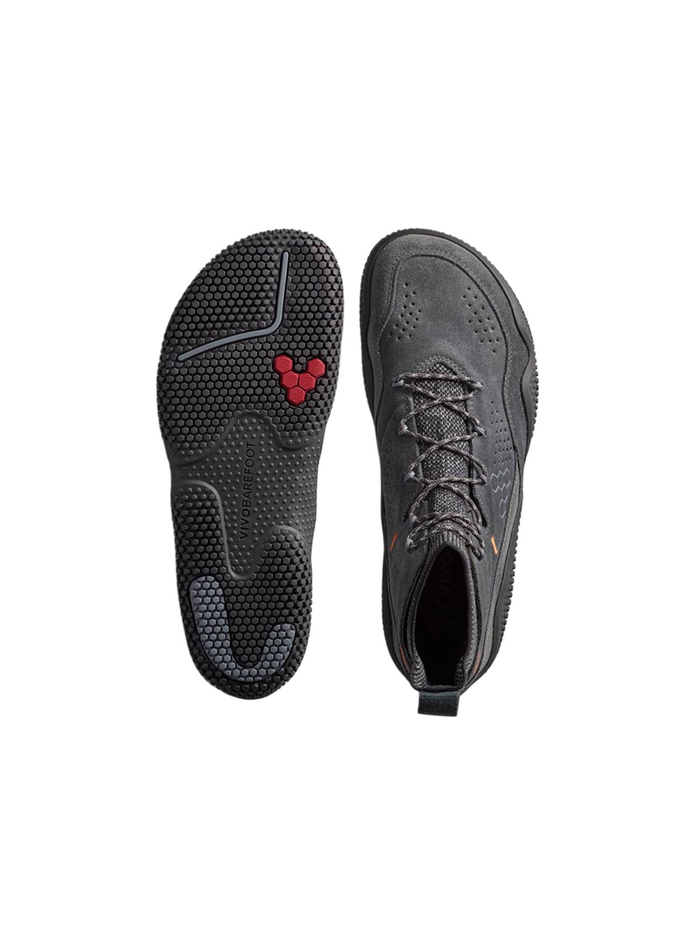 Vivo Barefoot Sneaker high 'MOTUS STUDIO MID LEATHER' in Grau