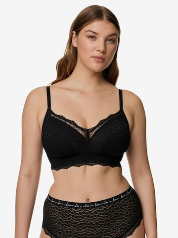 Marks & Spencer Bralette Bra in Beige: front