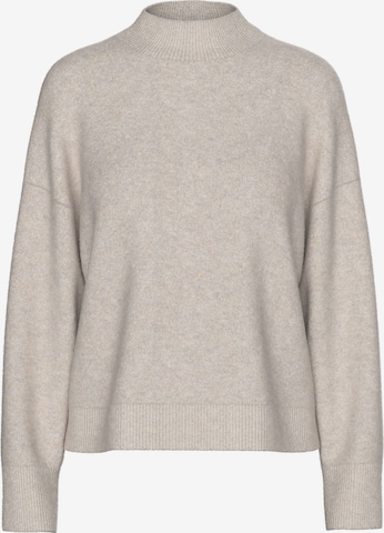 Pull-over 'PCMalou' PIECES en gris : devant