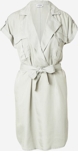 Robe-chemise 'Vera' Noisy may en gris : devant