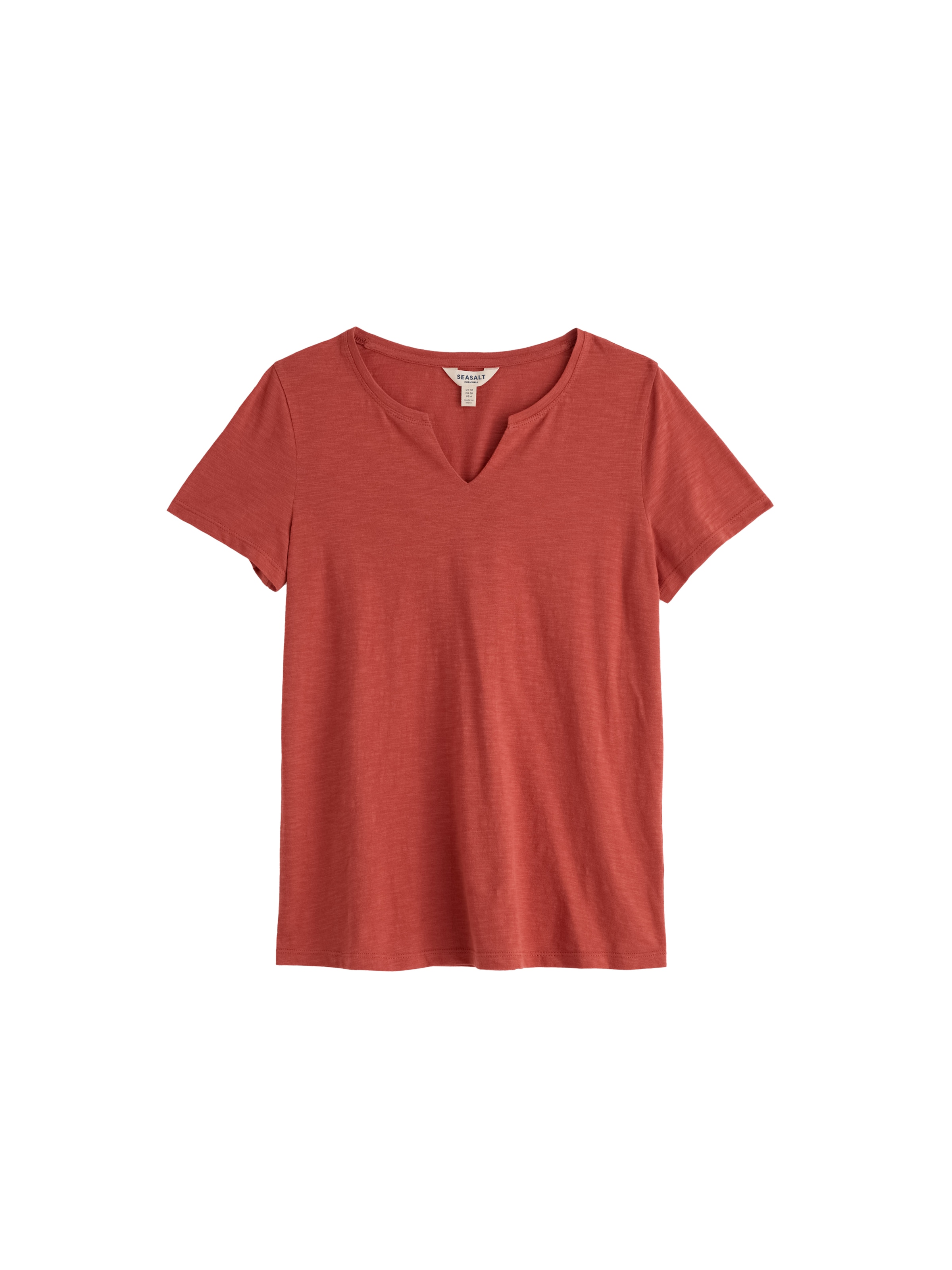 Seasalt Cornwall Shirt 'Kellow' in Rood: voorkant