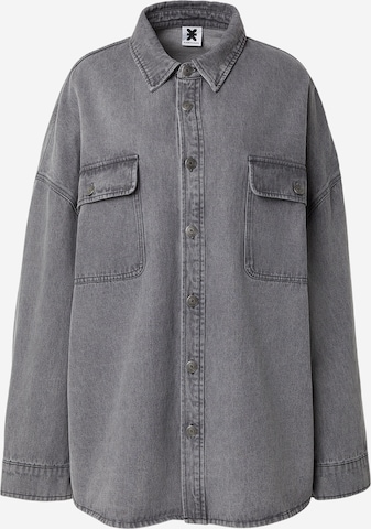 Karo KauerBluza - siva boja: prednji dio