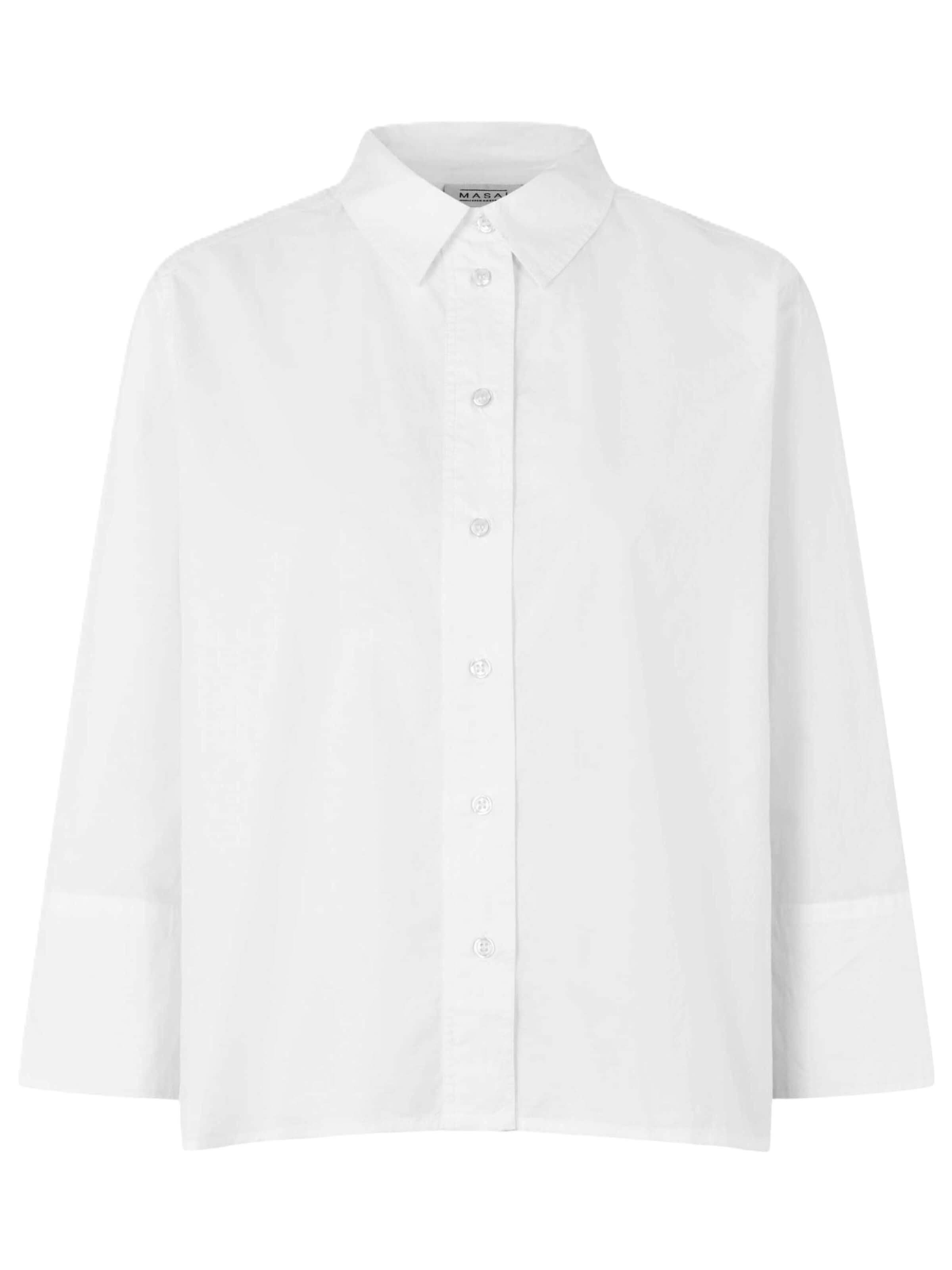 Masai Shirt 'MaIlonka' in Wit: voorkant