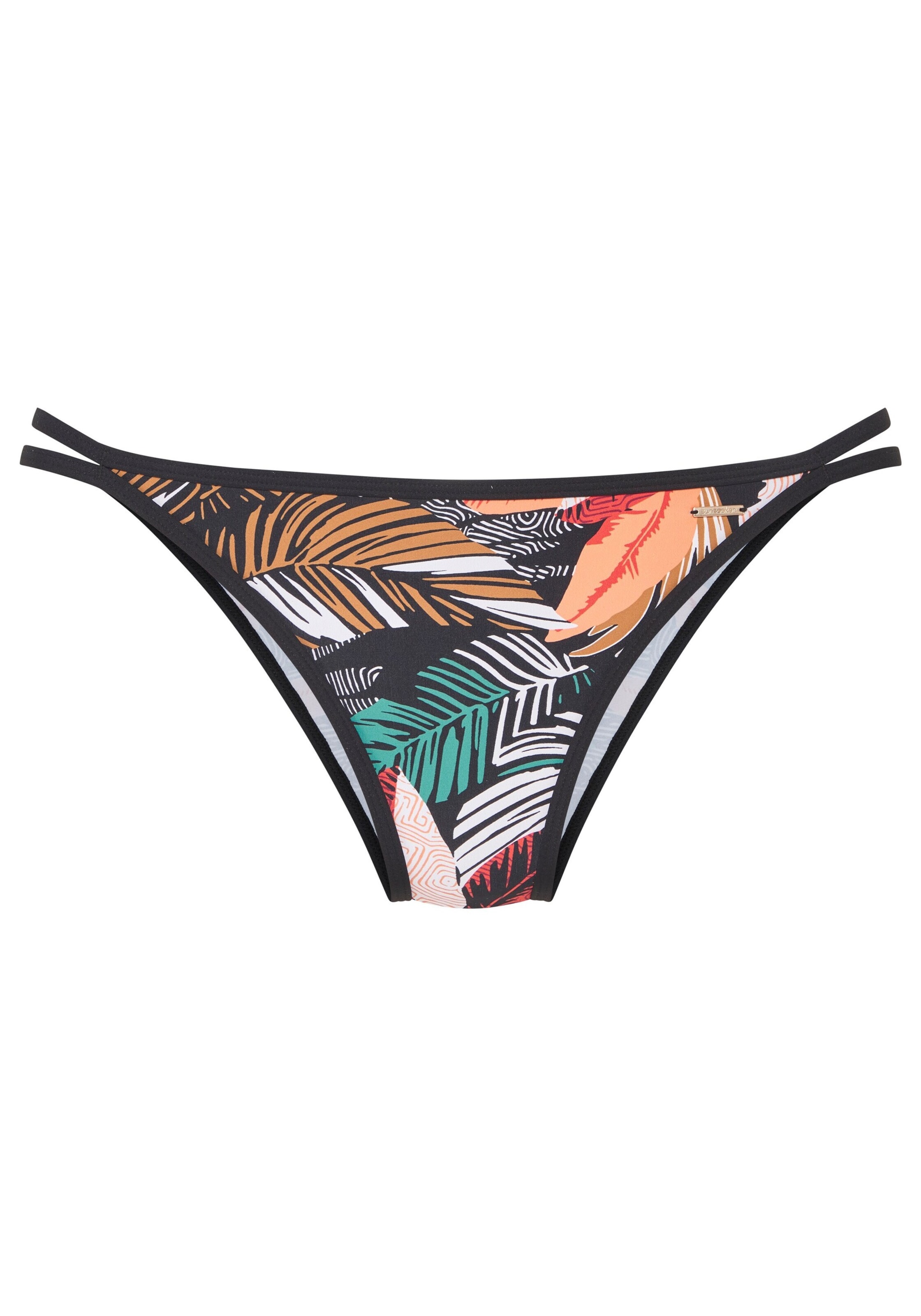 SUNSEEKER - Cueca biquíni em preto: frente