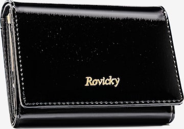 Tomshop24-7 Wallet 'Rovicky-Lack RFID' in Black: front