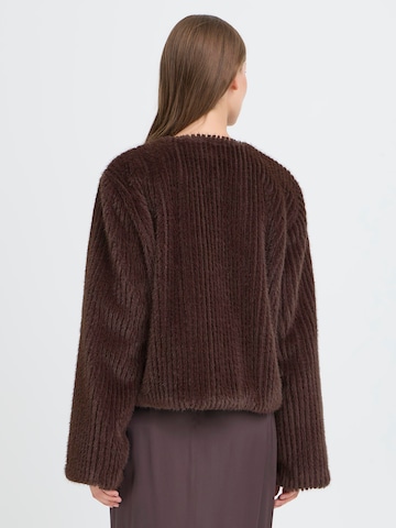 ICHI Between-Season Jacket 'IHCIKORA' in Brown