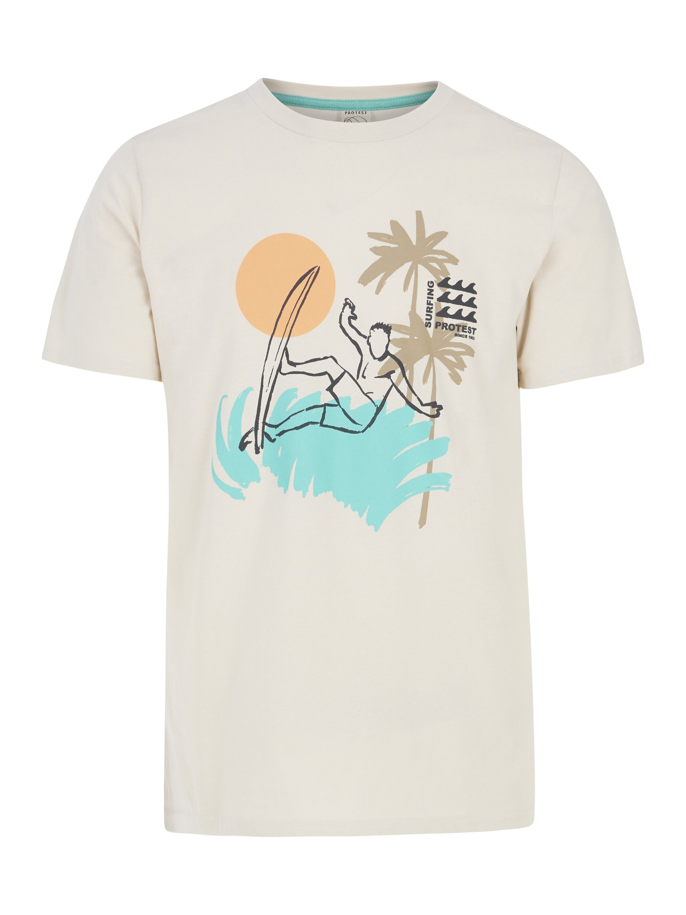 PROTEST Shirt 'PRTRodas' in White: front