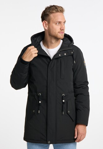 MO Winterjacke in Schwarz: predná strana