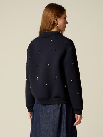 Giacca di mezza stagione di oltre in blu