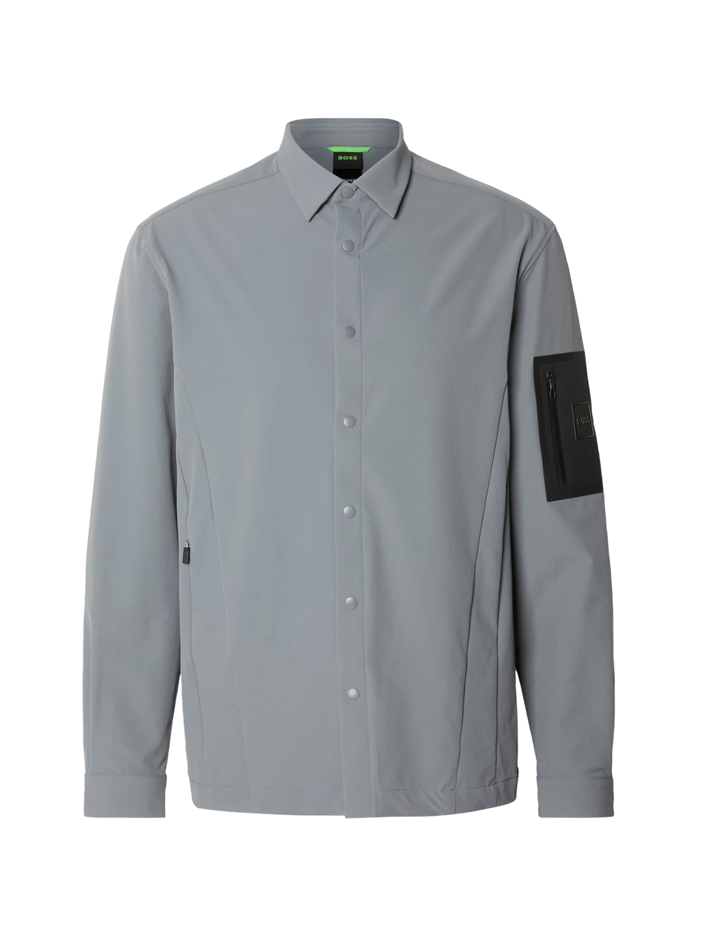 Veste mi-saison 'B_EXPEDIT' BOSS en gris : devant