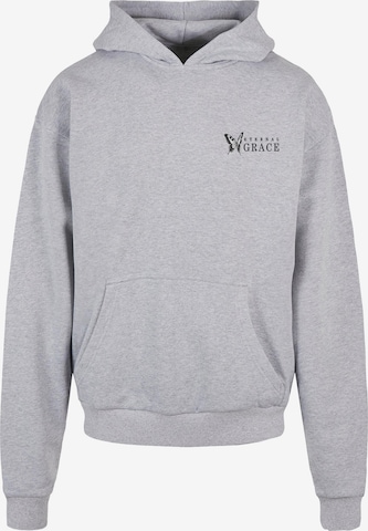 Merchcode Sweatshirt 'Eternal Grace' in Grau: Vorderseite
