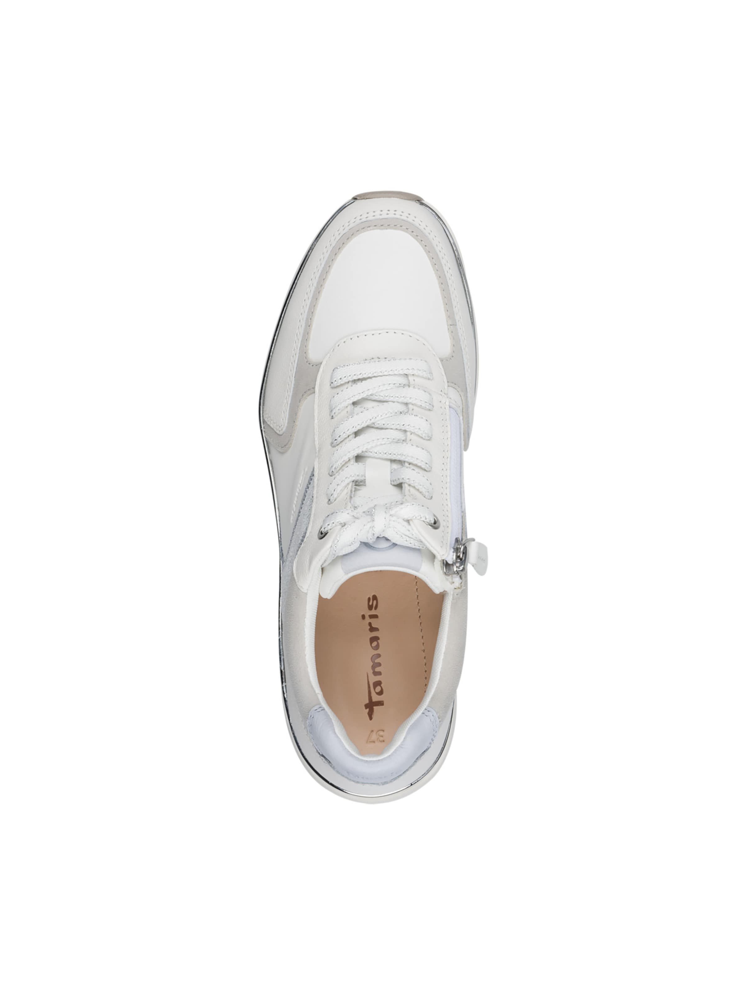 Tamaris Platform trainers in White