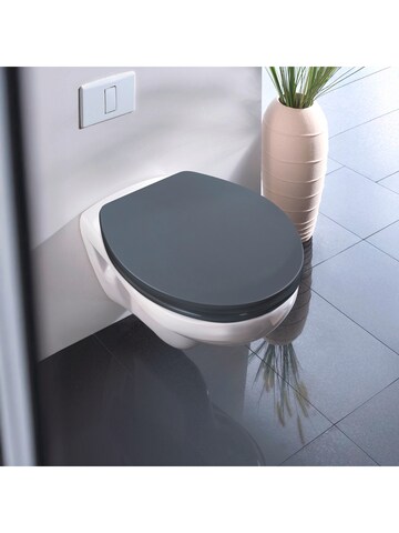 Wenko WC-Sitz 'Ostuni' in Grau