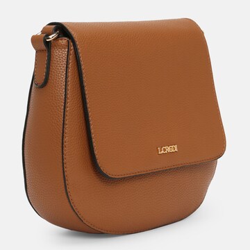 L.CREDI Tasche 'Kristie' in Braun