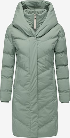 Manteau d’hiver 'Natalka' Ragwear en vert : devant