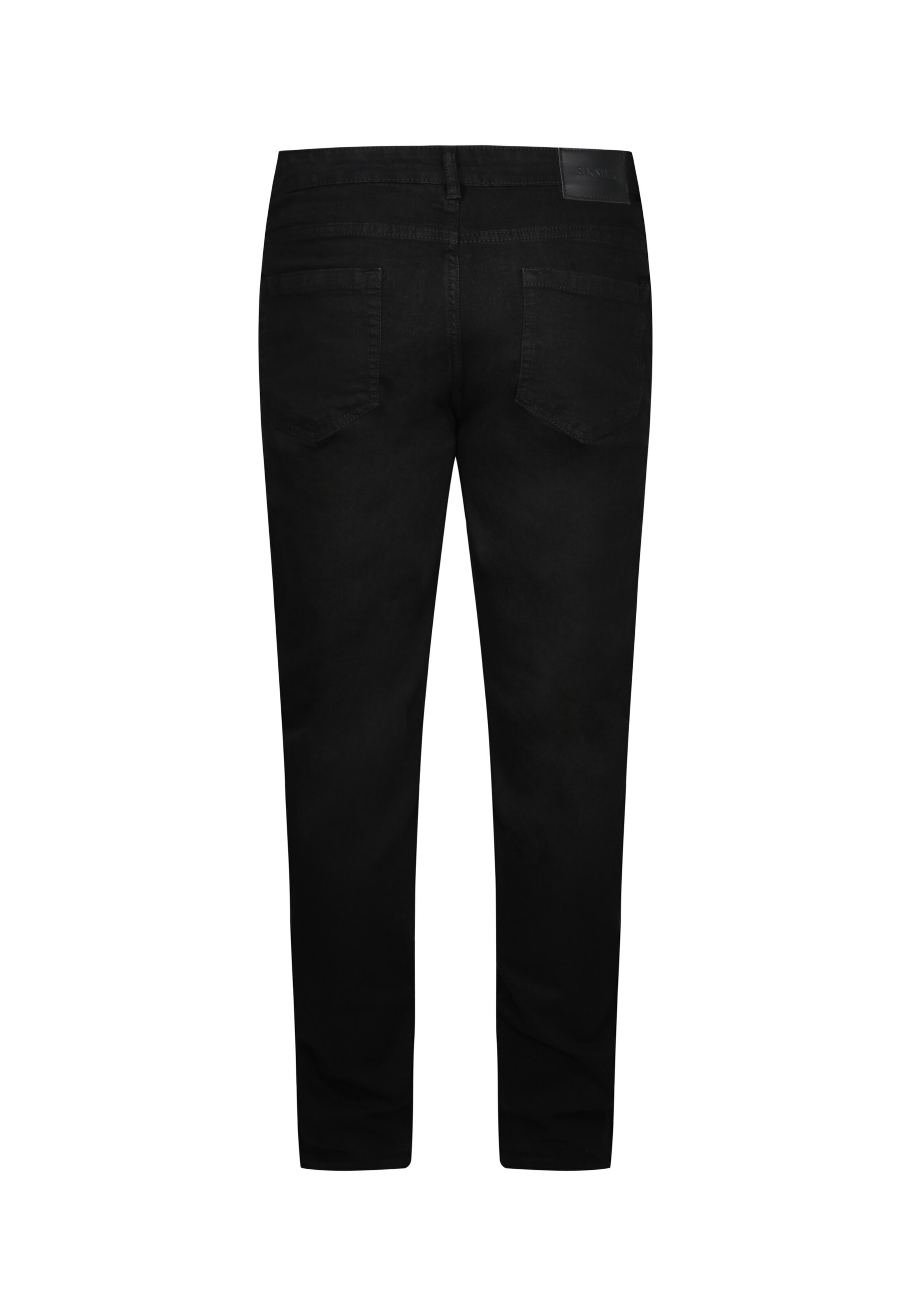 Coupe slim Jean SikSilk en noir