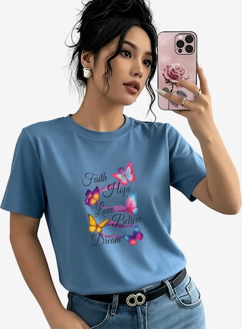 GORHEY Shirt in Blau: Vorderseite