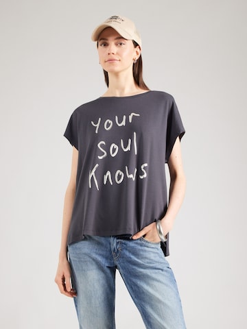 Smith&Soul T-shirt i grå: framsida