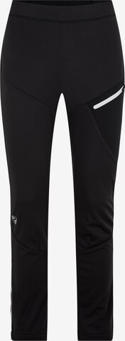 ZIENER Workout Pants in Black: front