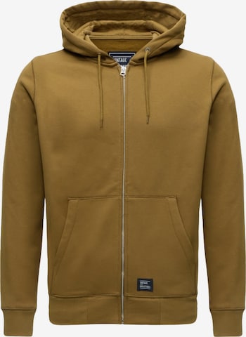 Giacca di felpa 'Redstone' di Vintage Industries in beige: frontale