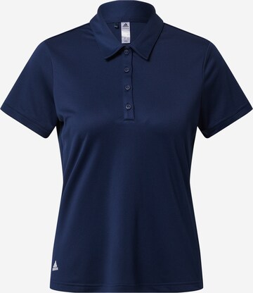 ADIDAS GOLF Performance Shirt in Blue: front