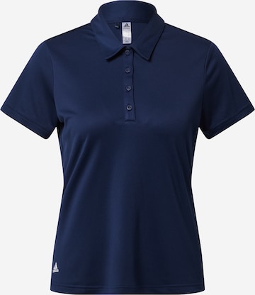 ADIDAS GOLF Performance Shirt in Blue: front