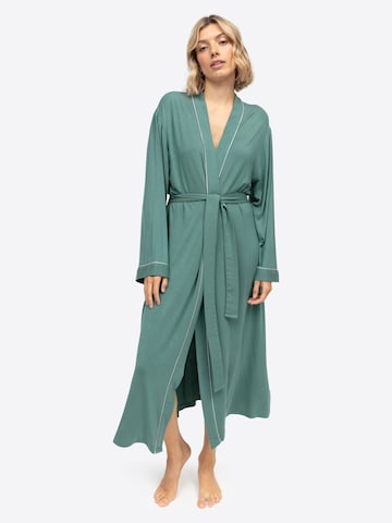 Cyberjammies Morgenmantel 'Kallie' in Grün: Vorderseite