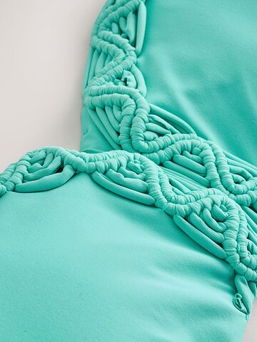 Next Bandeau Bikini top in Green