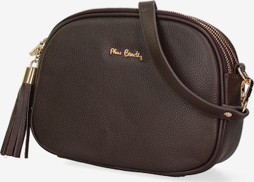 Sac bandoulière PIERRE CARDIN en marron : devant